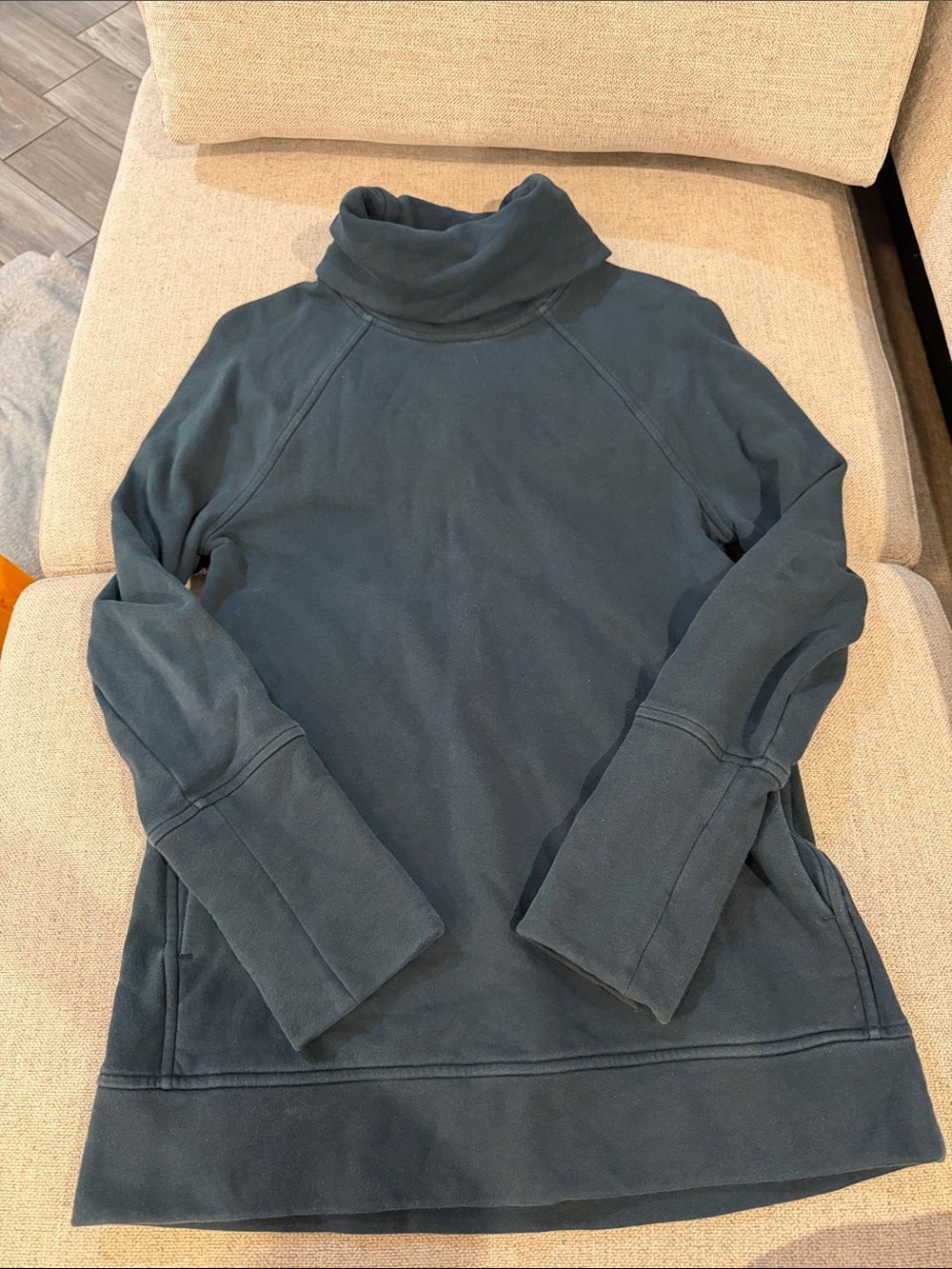 Lululemon Turtleneck Pullover Sweater - Dark Teal